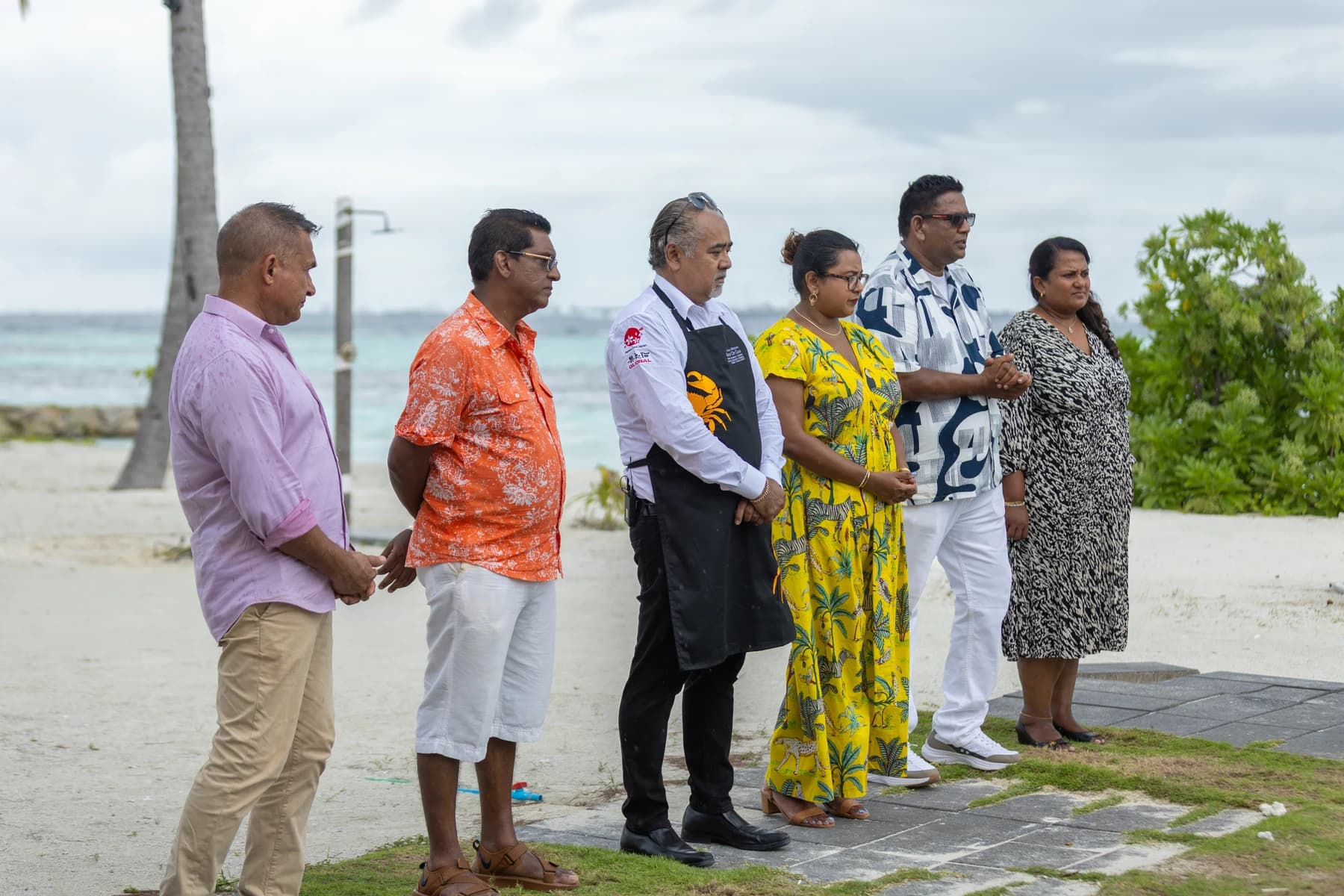 Participants in the Maldives production of MasterChef Sri Lanka, in a photograph released on 2 October 2026.
