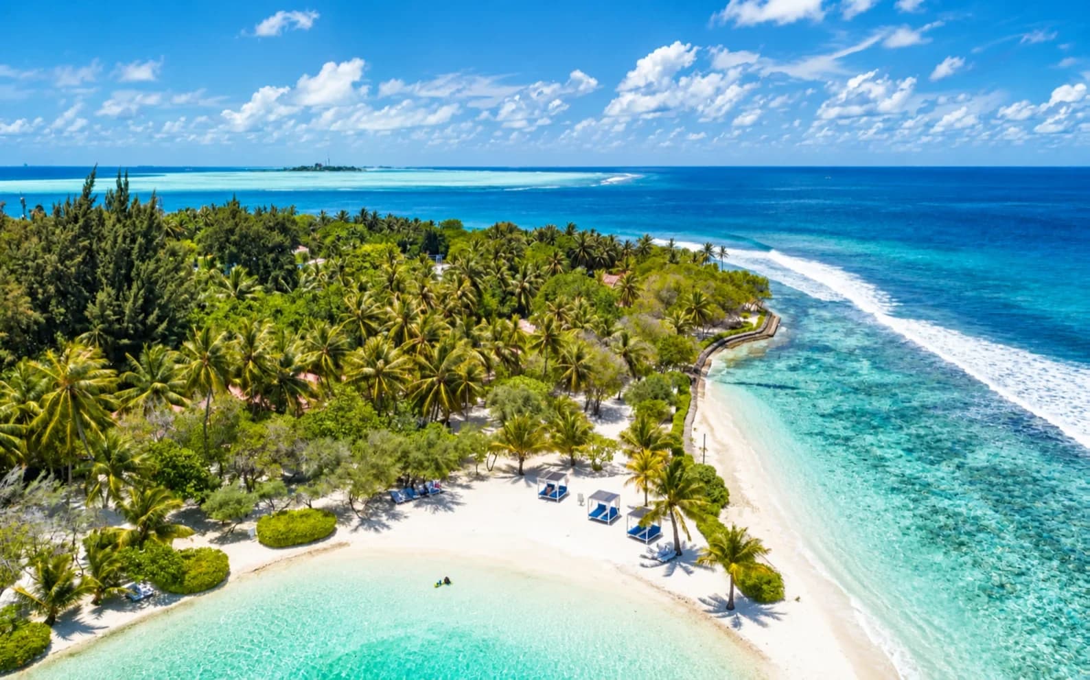 Kandooma Maldives in South Malé Atoll, pictured in the resort’s 1 October 2026 rebranding announcement.