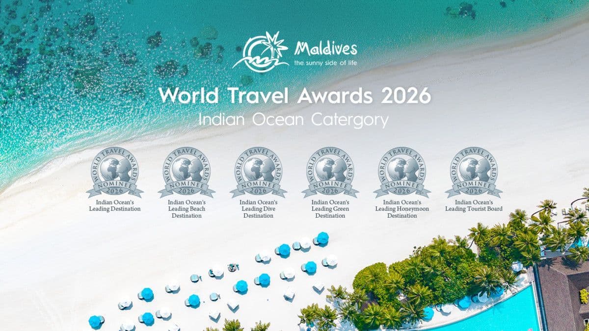 Maldives Secures Six Prestigious Nominations for the World Travel Awards 2026 – Indian Ocean Category