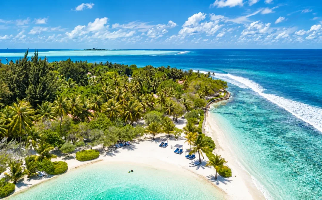 Kandooma Maldives in South Malé Atoll, pictured in the resort’s 1 October 2026 rebranding announcement.